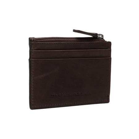 Set Cadou de Lux The Chesterfield Brand – Portofel dama, Husa Pasaport, Port Card și Husa Ochelari, Piele Naturala - Maro Inchis [14]