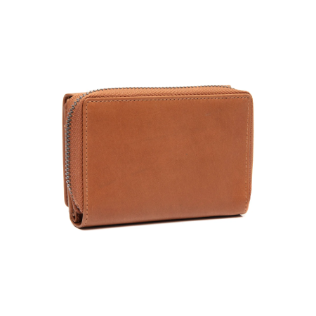 Set Cadou de Lux The Chesterfield Brand – Portofel dama, Husa Pasaport, Port Card și Husa Ochelari, Piele Naturala - Maro Coniac [7]