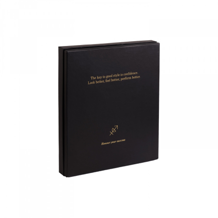 Set cadou cu pix si agenda, unisex, The Chesterfield Brand, Maro coniac [5]