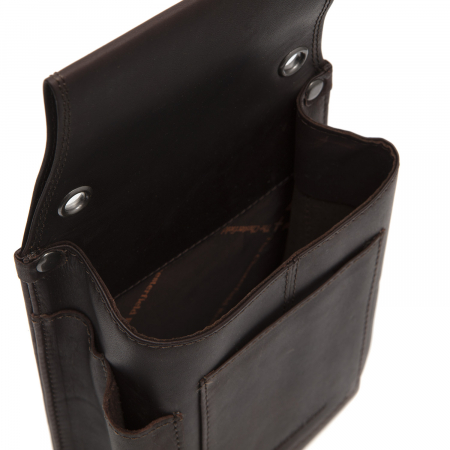 Borseta pentru ospatar, piele naturala, The Chesterfield Brand, Taiwan, Maro inchis [3]