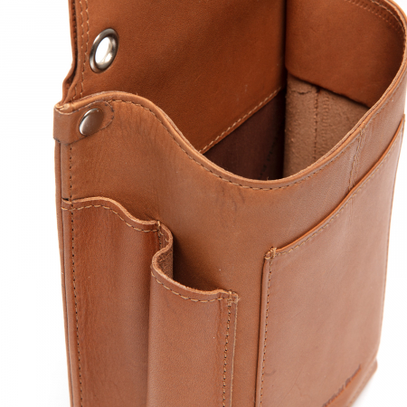Borseta pentru ospatar, piele naturala, The Chesterfield Brand, Taiwan, Maro coniac [4]