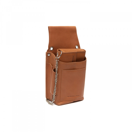 Borseta pentru ospatar, piele naturala, The Chesterfield Brand, Taiwan, Maro coniac [1]