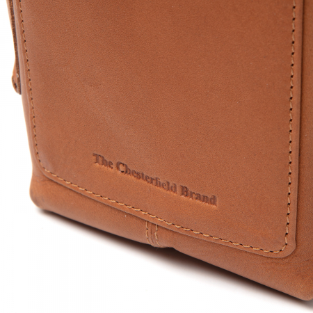 Borseta pentru ospatar, piele naturala, The Chesterfield Brand, Taiwan, Maro coniac [6]