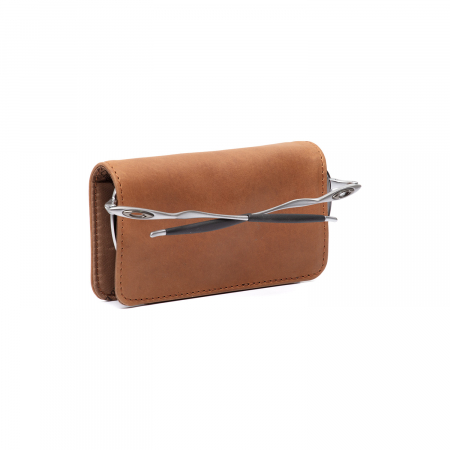 Toc pentru ochelari, The Chesterfield Brand, piele naturala, Maplewood Maro coniac [9]