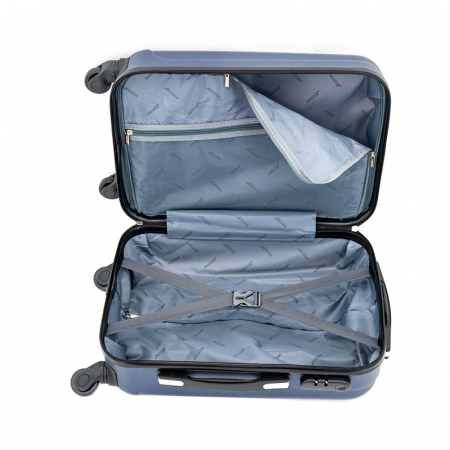 Troler mic Costa 53 cm Master, ABS super usor, Albastru [4]