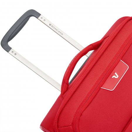 Troler mare Joy 75 cm, Roncato, poliester, extensibil 30% , Rosu [4]