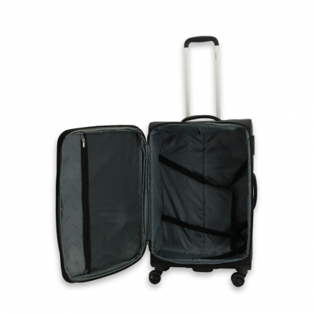 Troler mare Kai 79 cm, expandabil 30%, Negru [5]