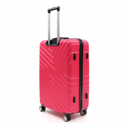 Troler mediu Malibu 66 cm, Lamonza, ABS, Roz fucsia [1]