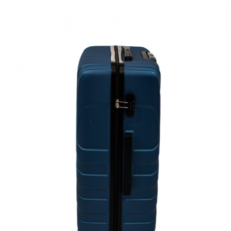 Troler mare Malibu 75 cm, Lamonza, ABS, Albastru inchis [7]