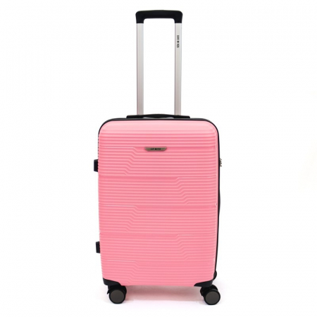 Troler mare Reno 74 cm, Lamonza, material PP, Roz [1]