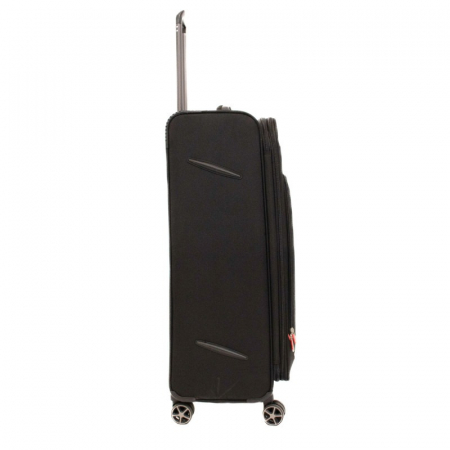 Troler mare SMILEY, Negru cu rosu, 79 cm [6]