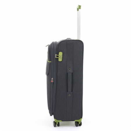Troler mare SUPERLIGHT expandabil 30%, 78 cm, Gri [2]