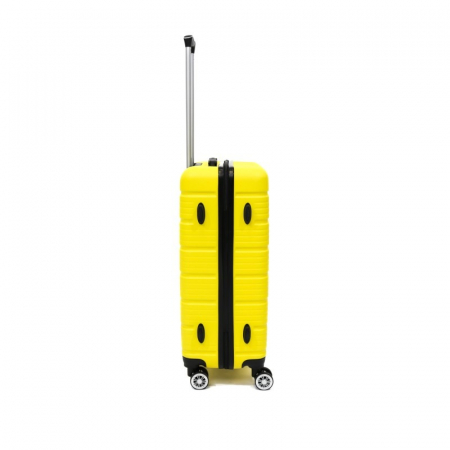 Troler mediu Altima 65 cm, Lamonza, ABS, Galben [7]