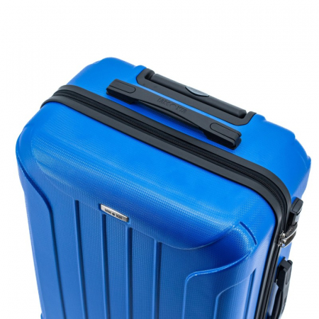 Troler mediu CAPRI 68 cm, ABS super usor, Albastru imperial [4]