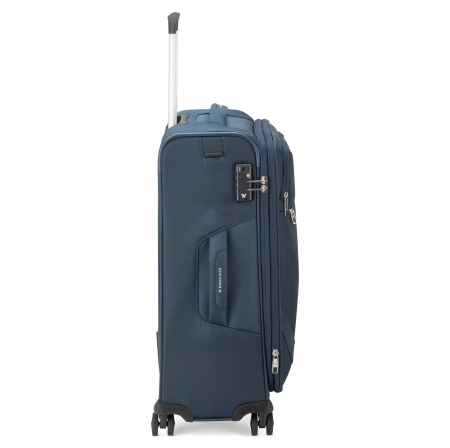 Troler mediu Joy 63 cm, Roncato, poliester, extensibil 30% , Albastru [1]