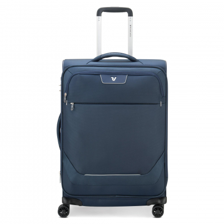Troler mediu Joy 63 cm, Roncato, poliester, extensibil 30% , Albastru [5]