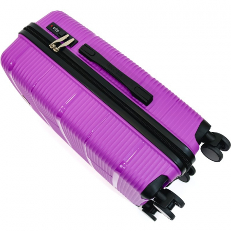 Troler mediu Reno 64 cm, Lamonza, material PP, Mov [5]