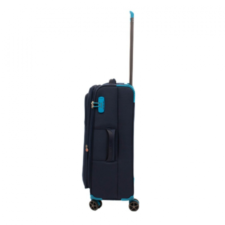 Troler mediu  ULTRALIGHT 69 cm, Albastru inchis cu turcoaz, expandabil 30% [4]