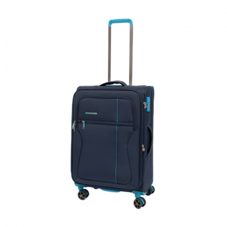 Trolere medii - Troler mediu  ULTRALIGHT 69 cm, Albastru inchis cu turcoaz, expandabil 30%