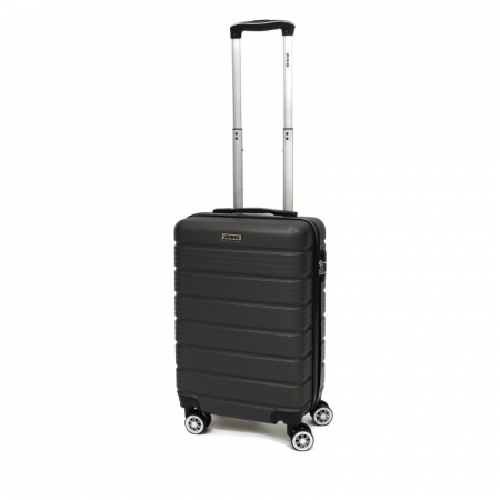 Troler mic Altima 55 cm, Lamonza, ABS, Gri inchis