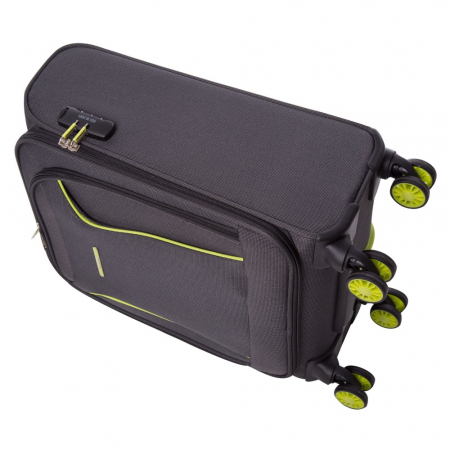 Troler mic CRUISE gri inchis cu verde 55 cm [4]