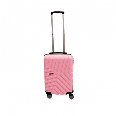 Troler mic Malibu 55 cm, Lamonza, ABS, Roz pudra [1]