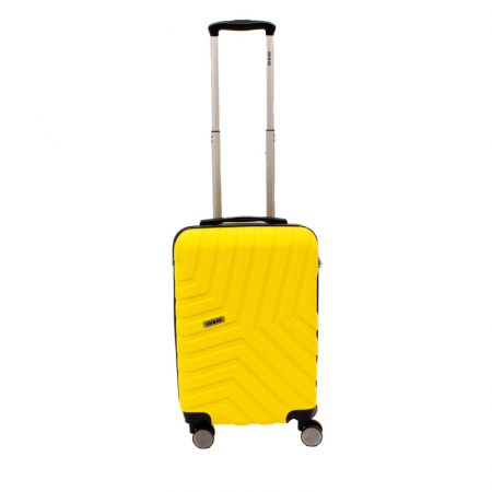 Troler mic Malibu 55 cm, Lamonza, ABS, Galben [2]