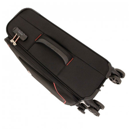 Troler mic SMILEY negru cu rosu 55 cm [3]