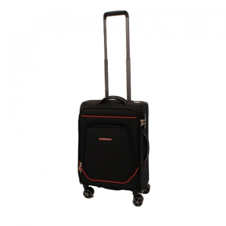 Trolere mici - Troler mic SMILEY negru cu rosu 55 cm