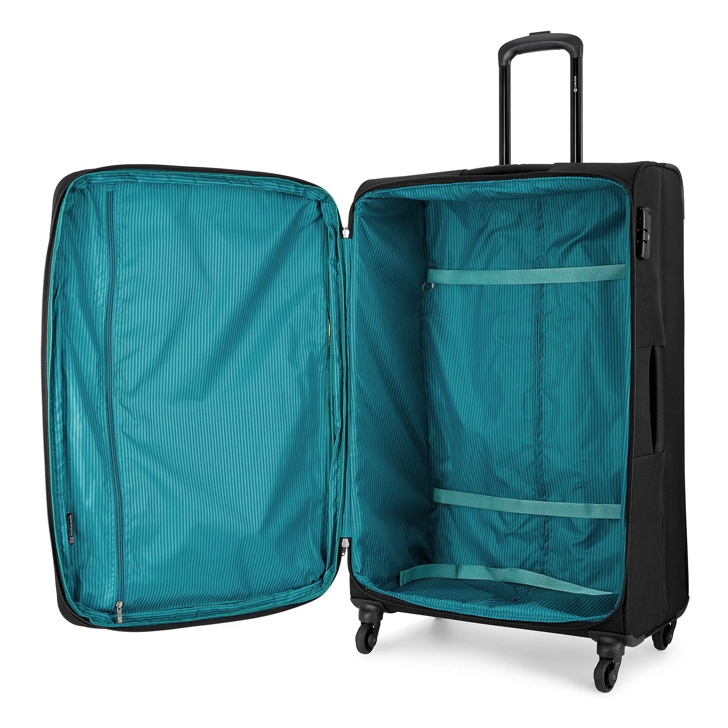 Troler Turbolite mediu 70cm, Mirano, Negru [3]