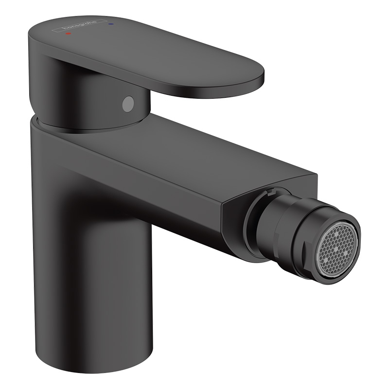 Baterie bideu cu ventil pop-up, Hansgrohe, Vernis Blend, negru mat [1]