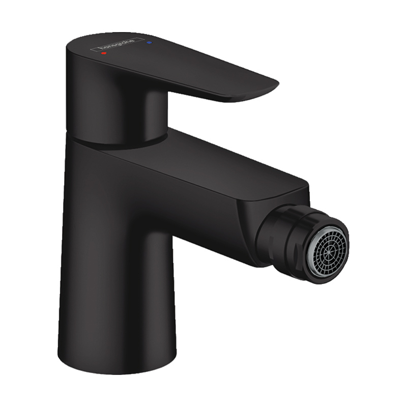 Baterie bideu, Hansgrohe, Talis E, negru mat [1]