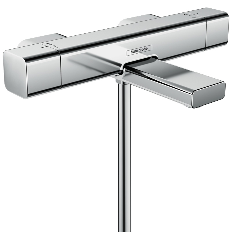 Baterie Cadă-Duș Hansgrohe Ecostat E Termostatată Crom [1]