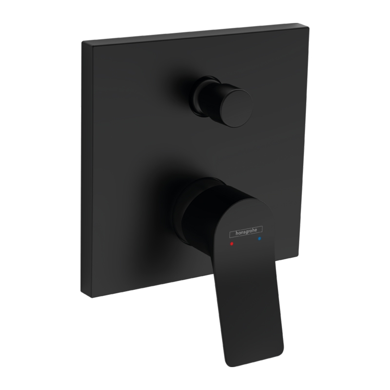 Baterie Cadă-Duș Hansgrohe Vivenis Incastrabilă Partea Vizibilă Negru Mat [1]
