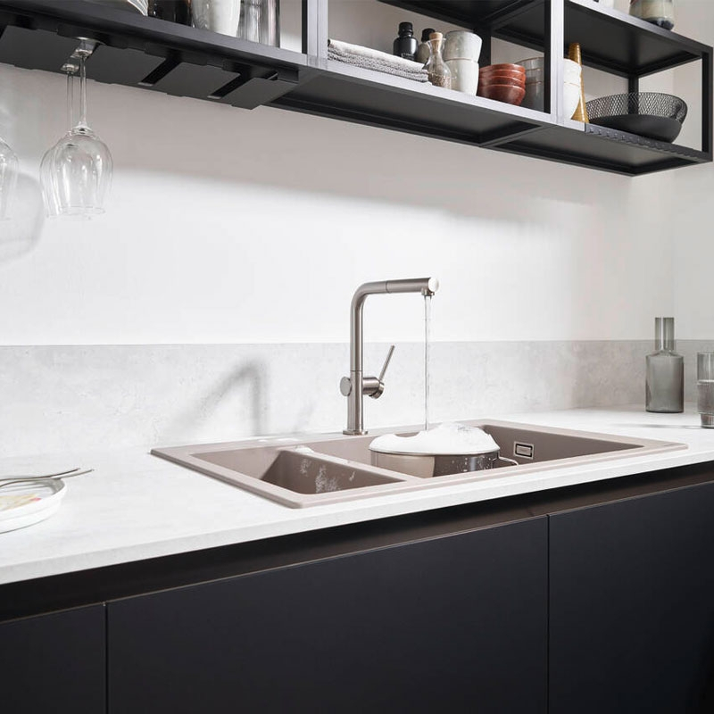 Baterie de bucătărie Hansgrohe Talis sBox cu pipă extractabilă [3]