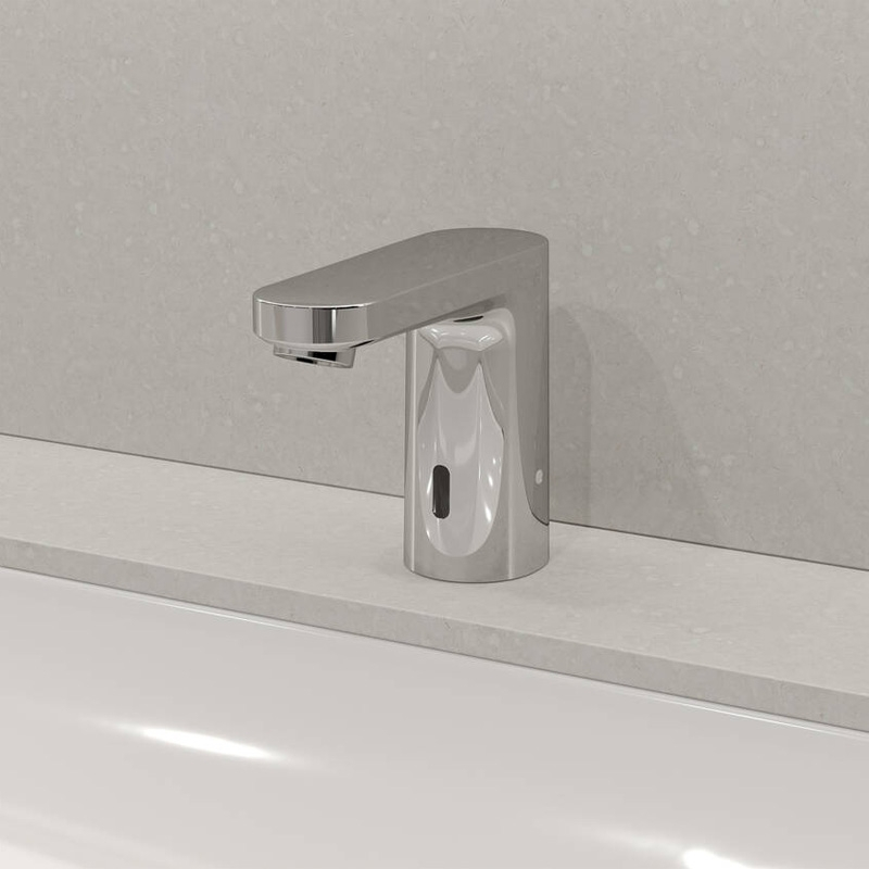 Baterie lavoar electronica, Hansgrohe, Vernis Blend, h100, cu ajustare temperatura, crom [2]