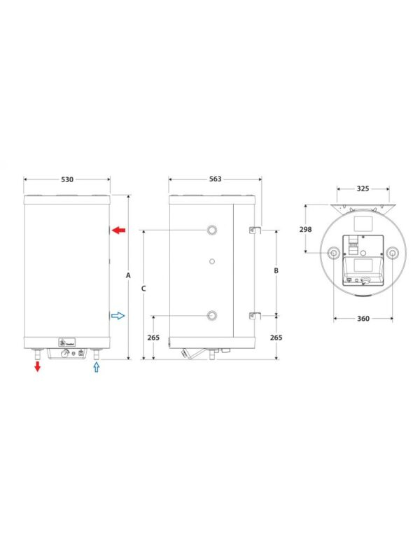 boiler Tank-in-Tank ACV Comfort-E 240 otel inoxidabil incalzire apa [3]