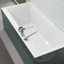 Cada Villeroy & Boch, Squaro Edge, dreptunghiulara, pentru inzidire, 190 x 90 cm, alb alpin [3]