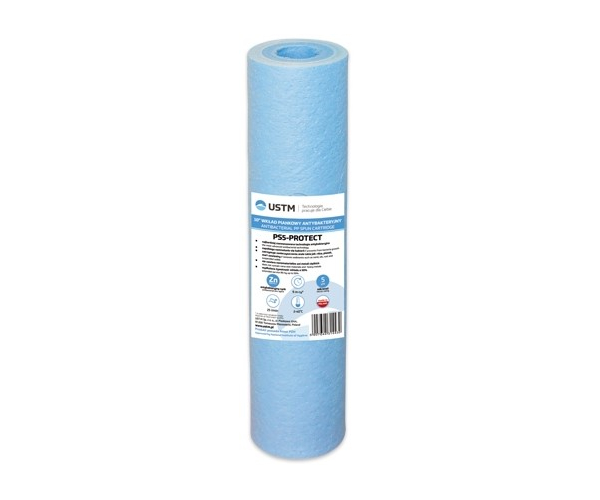 Cartuș de filtrare antibacterian PS5 PROTECT 10'' USTM – Filtrare eficientă și protecție antibacteriană [1]