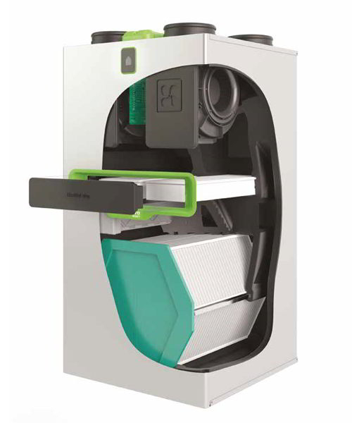 Centrala de ventilatie cu recuperare de caldura Aldes InspirAir Top Premium 450m3/h 180mp [5]