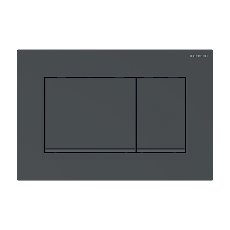 Clapetă Geberit Sigma30 – Negru Lucios pentru O Eleganță Durabilă [1]