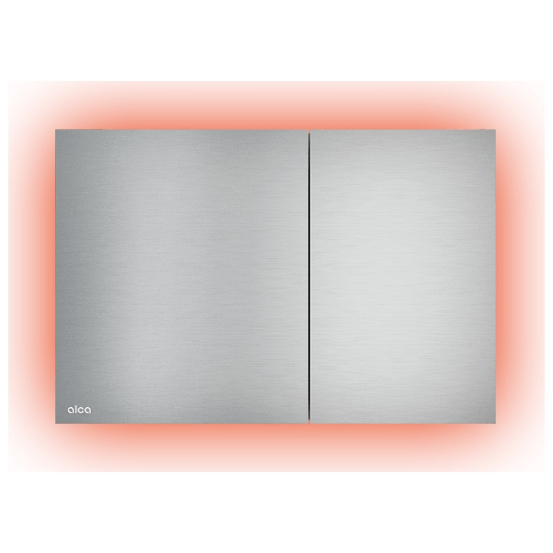 Clapetă Alcadrain Air Light Două Volume Iluminare Alunox Mat [1]
