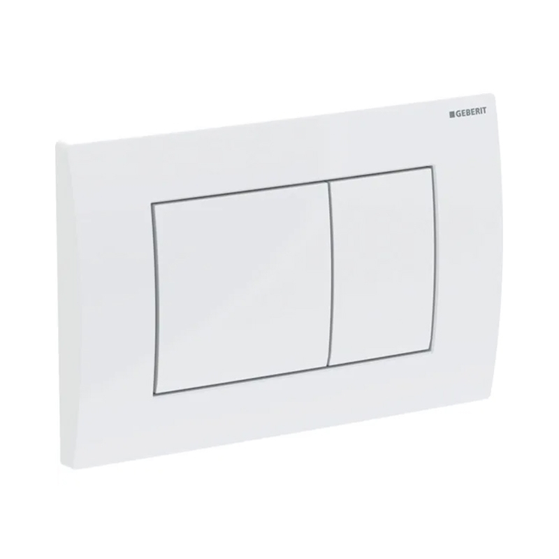 Clapeta de acționare dual-flush Geberit Delta 30, alb [1]