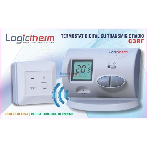 Termostat de ambient wireless LogicTherm C3 RF [1]