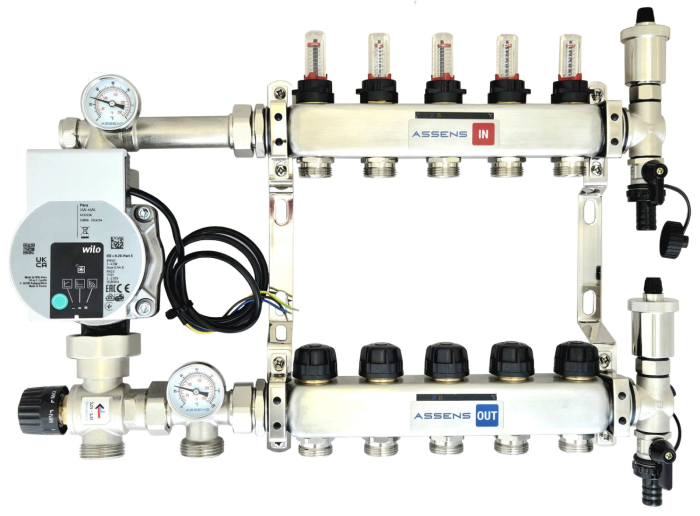 Grup de amestec si pompare Assens cu pompa Wilo [5]