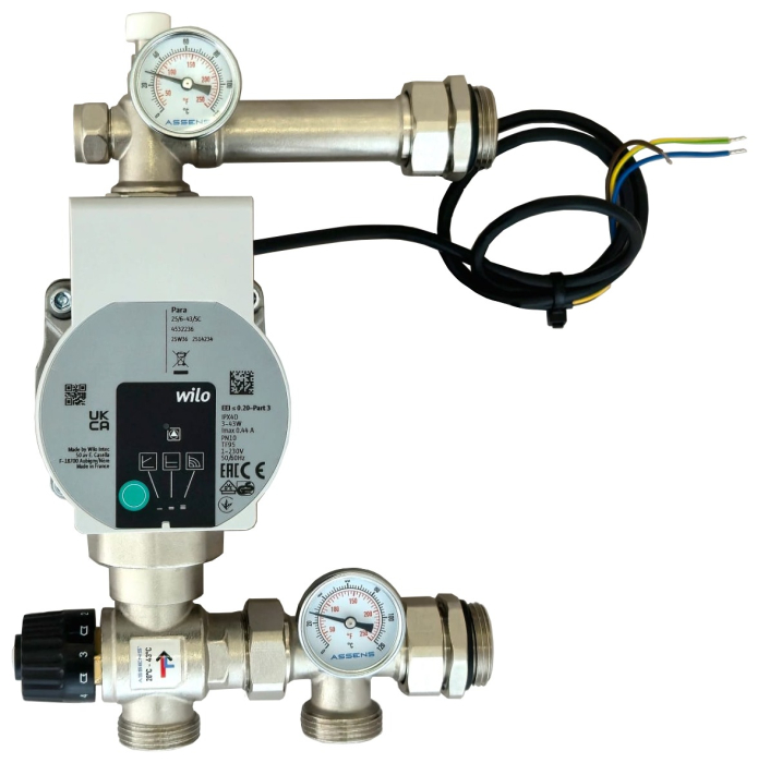 Grup de amestec si pompare Assens cu pompa Wilo [1]