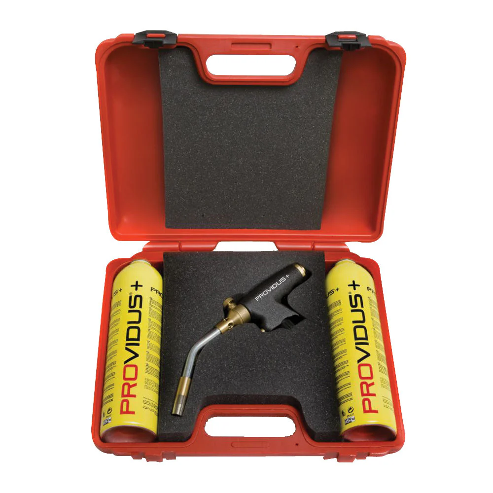 Kit arzator profesional PROVIDUS GA200 pentru temperaturi ridicate cu 2 butelii gasex [1]