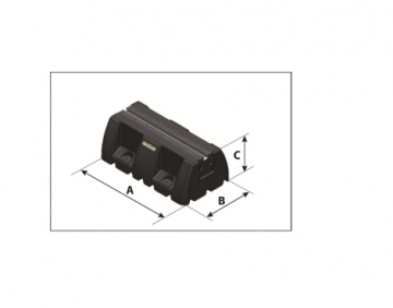 Picior antivibrant Tecnosystemi Extreme , 600 mm [3]
