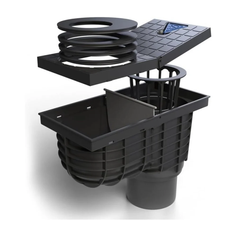Racord de burlan MCH universal cu iesire verticala D110/125 [2]