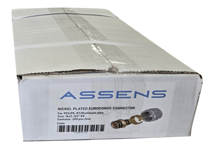 RACORD EUROCON CROMAT PENTRU TEAVA PERT/PEX/MULTISTRAT 16X2-3/4 [3]